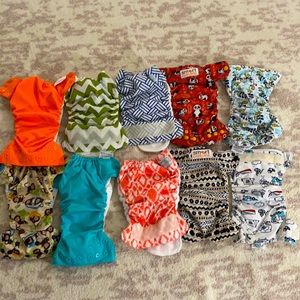 Newborn All in One Cloth Diapers